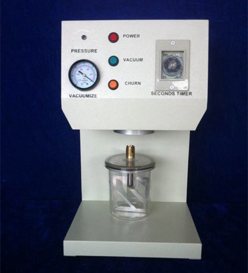vacuum mixer for investment material